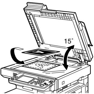 KONICA MINOLTA BIZHUB 250 PH2 5 COPY - Pour positionner le document sur la vitre d'exposition - 2