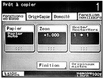KONICA MINOLTA BIZHUB 250 PH2 5 COPY - Enregister un papier de format non standard (réglages Format person.) - 1