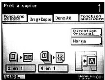 KONICA MINOLTA BIZHUB 250 PH2 5 COPY - Pour sélectionner un réglage Marge - 2