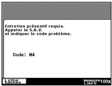 KONICA MINOLTA BIZHUB 250 PH2 5 COPY - Lorsque le message "Entretien préventif requis." s'affiche - 1