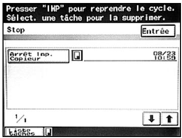 KONICA MINOLTA BIZHUB 250 PH2 5 COPY - Pour arrêtier/supprimer une tâche de copie - 2