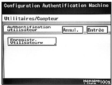 KONICA MINOLTA BIZHUB 250 PH2 5 COPY - PourGER unutilisateur pourI'authenticationmachine - 1