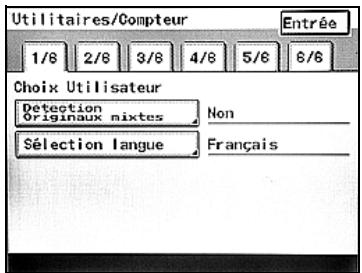 KONICA MINOLTA BIZHUB 250 PH2 5 COPY - Pour spécifique les paramètres Choix utiliseur - 3