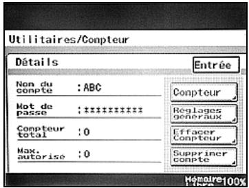 KONICA MINOLTA BIZHUB 250 PH2 5 COPY - Pour gérer un compte - 1