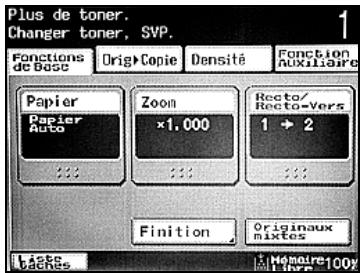 KONICA MINOLTA BIZHUB 250 PH2 5 COPY - Remplacer la bouteille de toner - 1