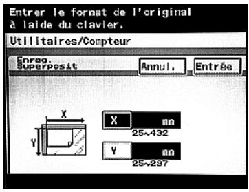 KONICA MINOLTA BIZHUB 250 PH2 5 COPY - Pour mémoriser une image superposée (Enreg. Superposit.) - 6