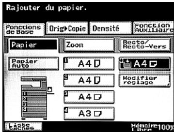 KONICA MINOLTA BIZHUB 250 PH2 5 COPY - Pour spécifique le format papier (Modifier réglage) - 2