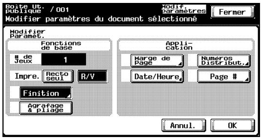 KONICA MINOLTA BIZHUB C252 - Pour spécifier l'impression recto/recto-verse - 1
