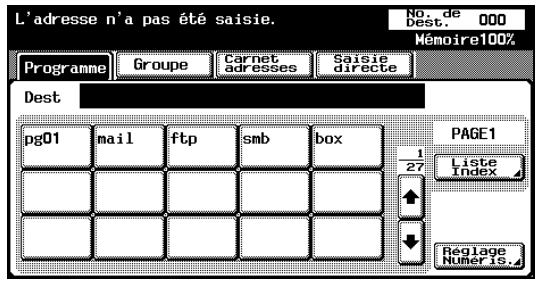 KONICA MINOLTA BIZHUB C252 - Pour enregistrer des données dans une destination de boite - 1