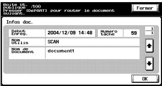 KONICA MINOLTA BIZHUB C252 - Pour vérifier les informations - 3