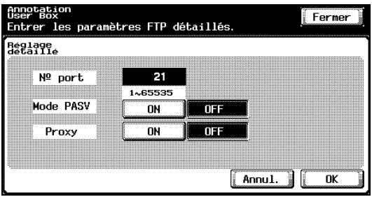 KONICA MINOLTA BIZHUB C252 - Spécifier directement une destination FTP - 1