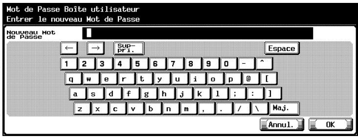 KONICA MINOLTA BIZHUB C252 - Pour spécifique le paramètre "Boîte Utilisateur Réglage Admin." - 3