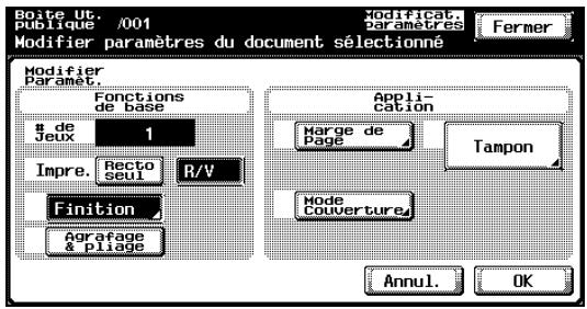 KONICA MINOLTA BIZHUB C252 - Pour spécifier l'impression recto/recto-verse - 1