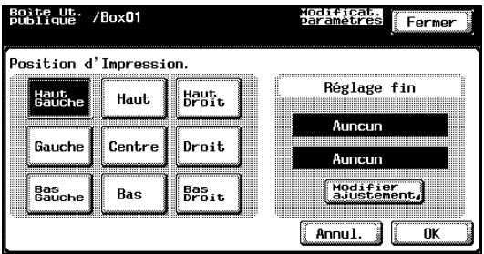 KONICA MINOLTA BIZHUB C252 - Sous "Type date", sélectionné le format de date. - 2