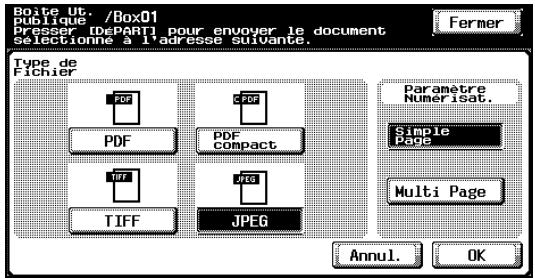 KONICA MINOLTA BIZHUB C252 - Pour spécifique le format de fichier - 3