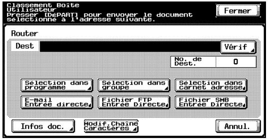 KONICA MINOLTA BIZHUB C252 - Appuyez sur [Infos doc.]. - 1