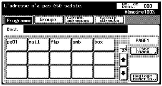 KONICA MINOLTA BIZHUB C252 - Pour enregistrer des données dans la boite spécifiée - 1