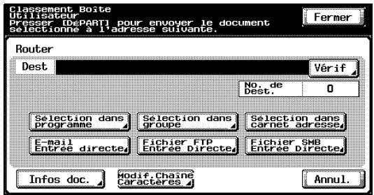 KONICA MINOLTA BIZHUB C252 - Pour spécifique directement une destination FTP - 2