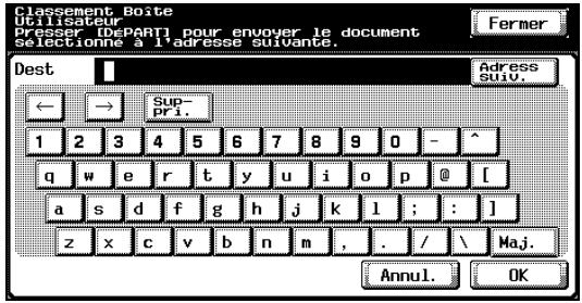 KONICA MINOLTA BIZHUB C252 - Pour spécifique directement l'adresse électronique de destination - 3