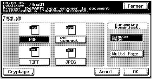 KONICA MINOLTA BIZHUB C252 - Pour spécifique le format de fichier - 4