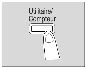 KONICA MINOLTA BIZHUB C252 - Pour afficher l'écran Réglage Administrateur - 1