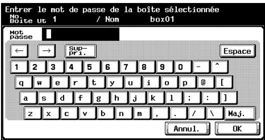 KONICA MINOLTA BIZHUB C252 - Voir les documents enregistrés dans des boîtes - 3