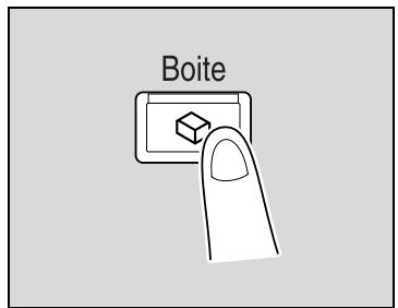 KONICA MINOLTA BIZHUB C252 - Voir les documents enregistrés dans des boîtes - 1