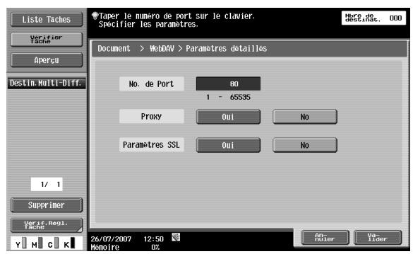 KONICA MINOLTA BIZHUB C253 - Réglages détaillés - 1