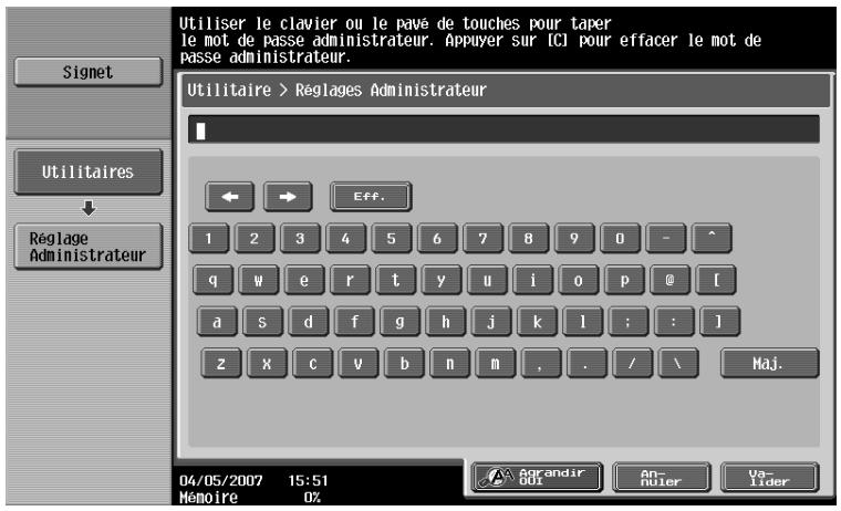KONICA MINOLTA BIZHUB C253 - Saisir du texte - 1