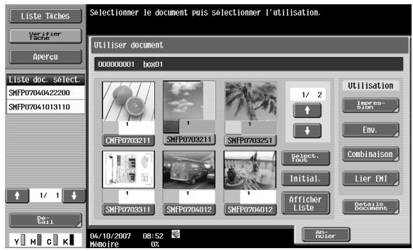 KONICA MINOLTA BIZHUB C253 - Imprimer des documents dans les boîtes utilisées - 5