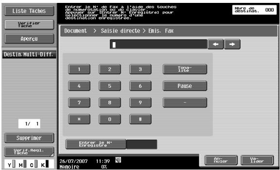 KONICA MINOLTA BIZHUB C253 - Saisie directe - fax - 1