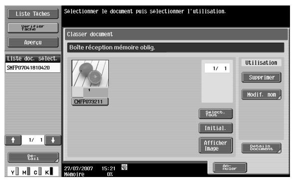 KONICA MINOLTA BIZHUB C253 - Boîte de réception mémoire obligée - 1