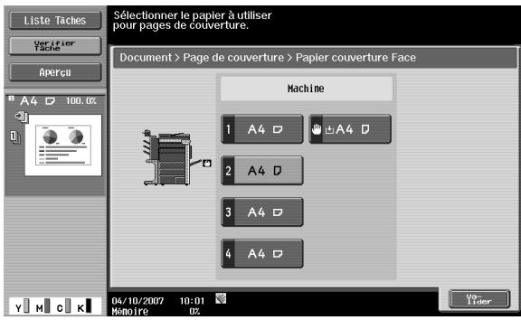 KONICA MINOLTA BIZHUB C253 - Couverture face - papier - 1