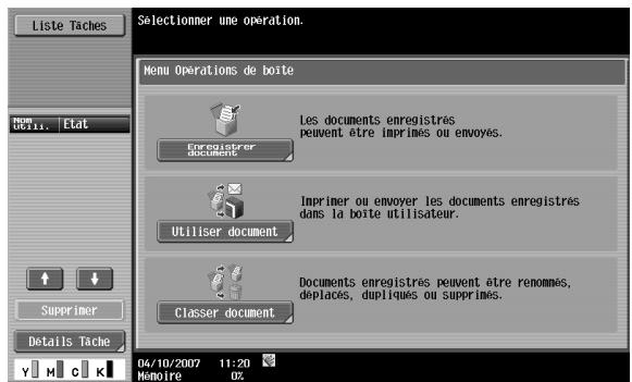 KONICA MINOLTA BIZHUB C253 - Enregistrer des documents dans des boîtes utilisées - 2