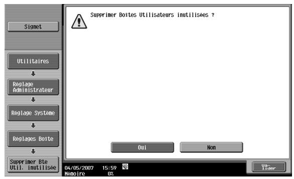 KONICA MINOLTA BIZHUB C253 - Supprimer bte util. inutilisé - 1