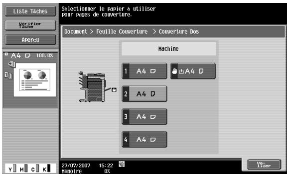 KONICA MINOLTA BIZHUB C253 - Couverture dos-papier - 1