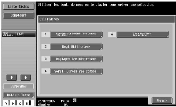 KONICA MINOLTA BIZHUB C253 - Utilitaires - 1
