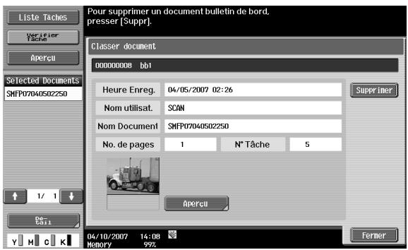 KONICA MINOLTA BIZHUB C253 - Boîte utilisateur bulletin board - 1