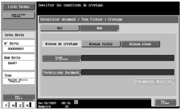 KONICA MINOLTA BIZHUB C253 - Cryptage - 1