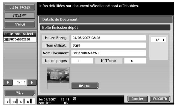 KONICA MINOLTA BIZHUB C253 - Boîte utilisateur émission relève (boîte système) - 1