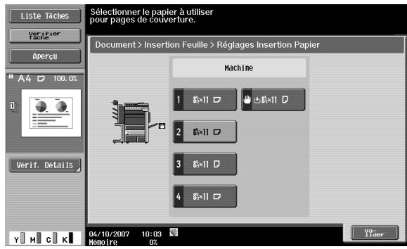 KONICA MINOLTA BIZHUB C253 - Insérer papier - 1