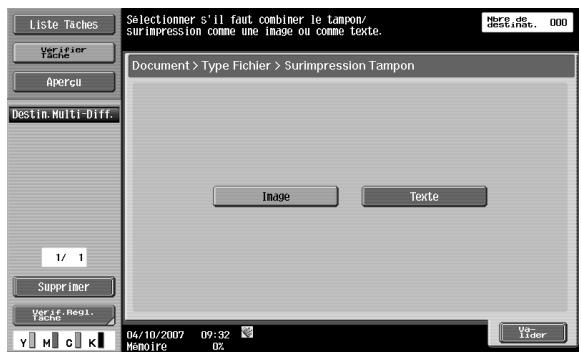 KONICA MINOLTA BIZHUB C253 - Surimpression tampon - 1