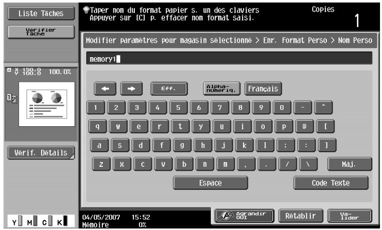 KONICA MINOLTA BIZHUB C253 - Saisir du texte - 2