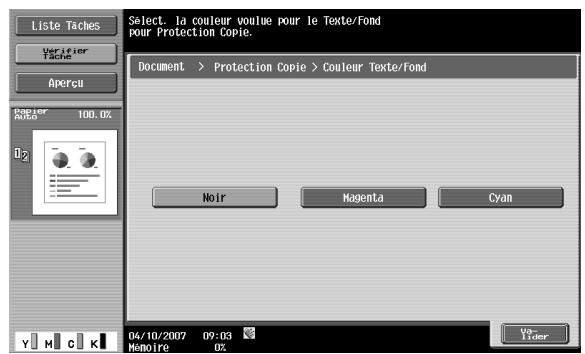 KONICA MINOLTA BIZHUB C253 - Paramètres détaillés - couleur texte/fond - 1