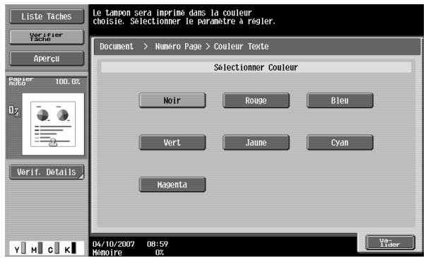 KONICA MINOLTA BIZHUB C451 - Imprimer les nombres de page (Numero Page) - 5