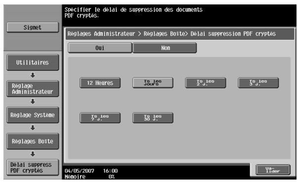 KONICA MINOLTA BIZHUB C451 - Délambda supression des PDF cryptés - 2