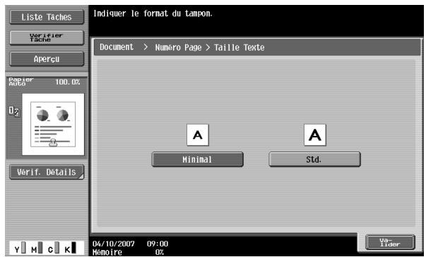 KONICA MINOLTA BIZHUB C451 - Imprimer les nombres de page (Numero Page) - 6