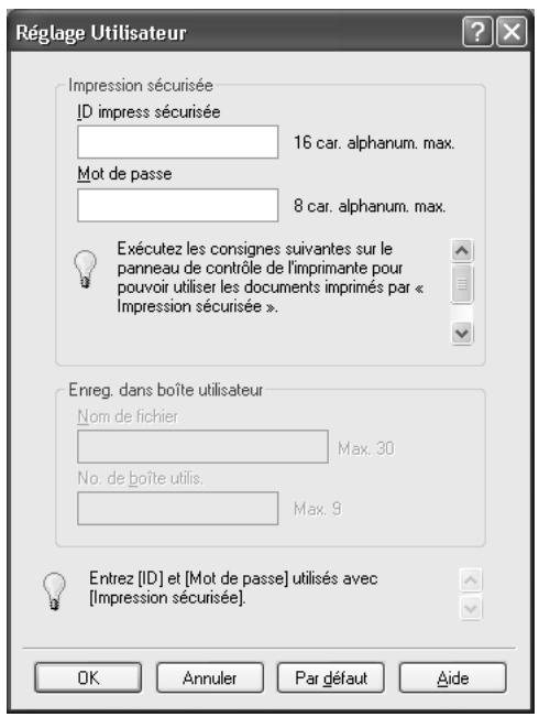 KONICA MINOLTA BIZHUB C451 - Enregistrer des données dans la Boîte Utilisateur document sécurisé - 3