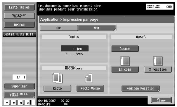 KONICA MINOLTA BIZHUB C451 - Impression par page (Applications) - 3