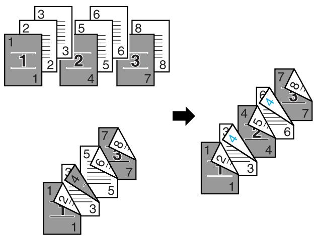 KONICA MINOLTA BIZHUB C451 - Insertion de pages de titre de chapitre (Chapitres) - 1